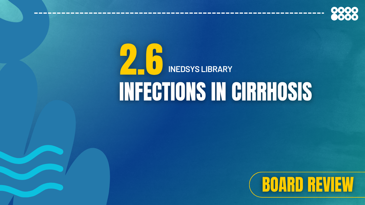 2.6 Infections in Cirrhosis 
